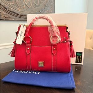 Dooney & Bourke Sold Out Sorrento 30 Satchel in Rasberry